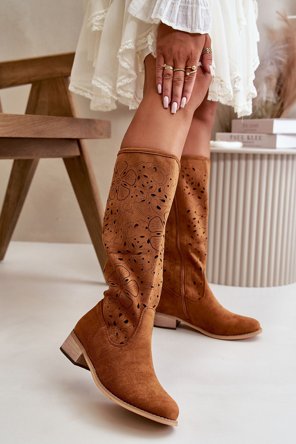  Open-work Boots model 199135 Step in style 